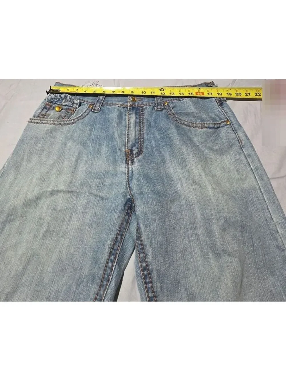 True Religion Billy Big T 36x32 Bootcut Jeans Light Wash